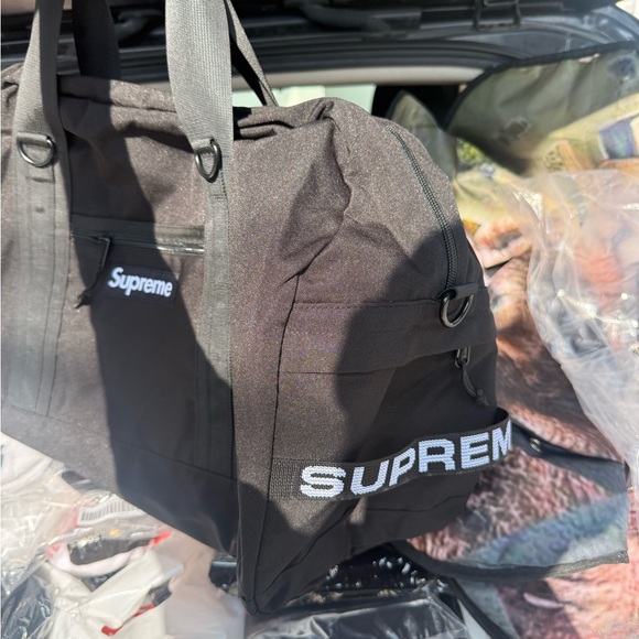 Supreme duffle bag black - Picture 3 of 5